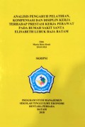 ANALISIS PENGARUH PELATIHAN KOMPENSASI DAN DISIPLIN KERJA TERHADAP PRESTASI KERJA PERAWAT PADA RUMAH SAKIT SANTA ELISABETH LUBUK BAJA BATAM