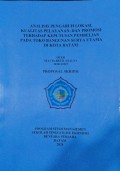 ANALISIS PENGARUH LOKASI, KUALITAS PELAYANAN, DAN PROMOSI TERHADAP KEPUTUSAN PEMBELIAN PADA TOKO BANGUNAN SURYA UTAMA DI KOTA BATAM